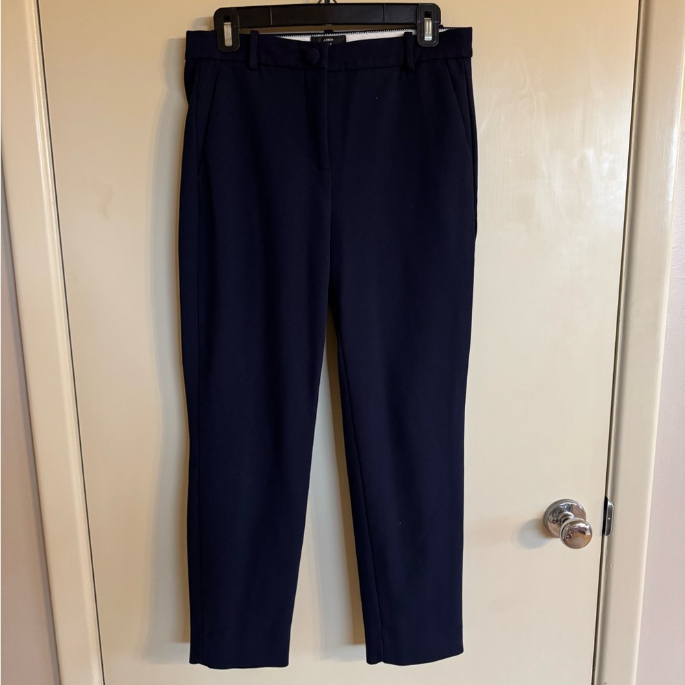Jcrew High Rise Cameron Navy Pants